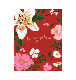 Pen + Pillar Lily Valentine's Day Card