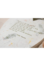 Oblation Papers & Press Pablo Neruda Floral Poem Letterpress Card