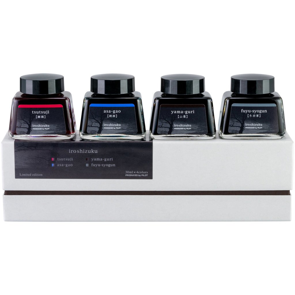 Iroshizuku Bottled Ink Set Zan-getsu - oblation papers & press