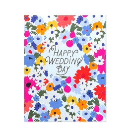 Hartland Cards Happy Wedding Day Martha's Garden Card