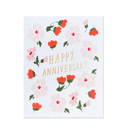 Hartland Cards Anniversary Garden Card