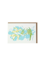 Smudge Ink E.B. Goodale Budgies Note Cards