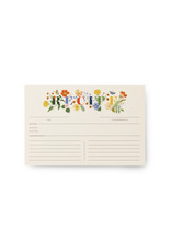 Rifle Paper Mayfair Recipe Cards