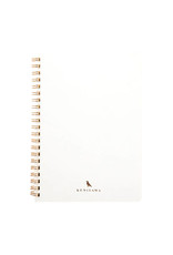 Kunisawa Find Ring Notebook White A5