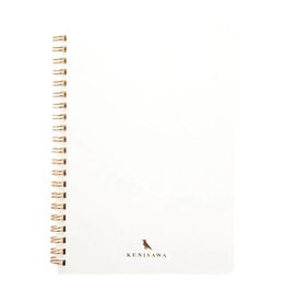 Kunisawa Find Ring Notebook White A5