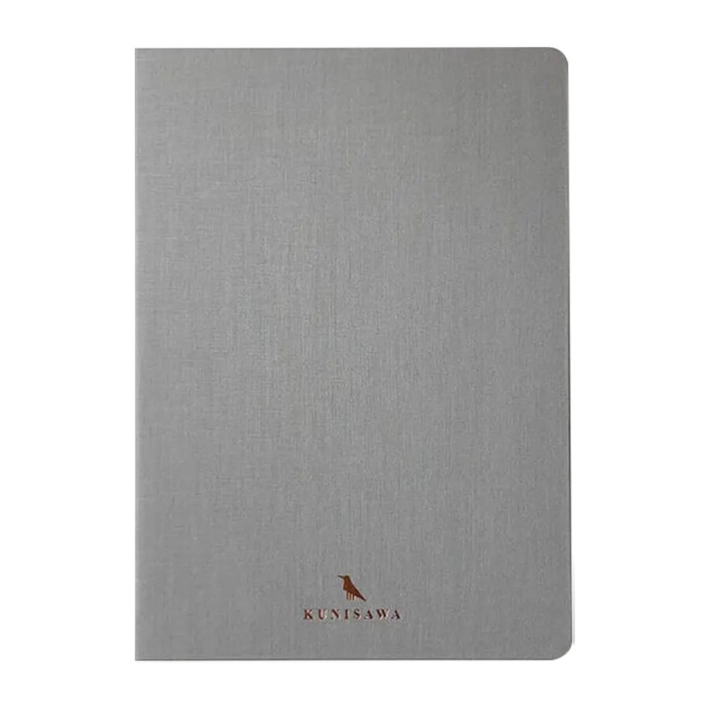 Kunisawa Find Notebook Hardcover Light Grey A5