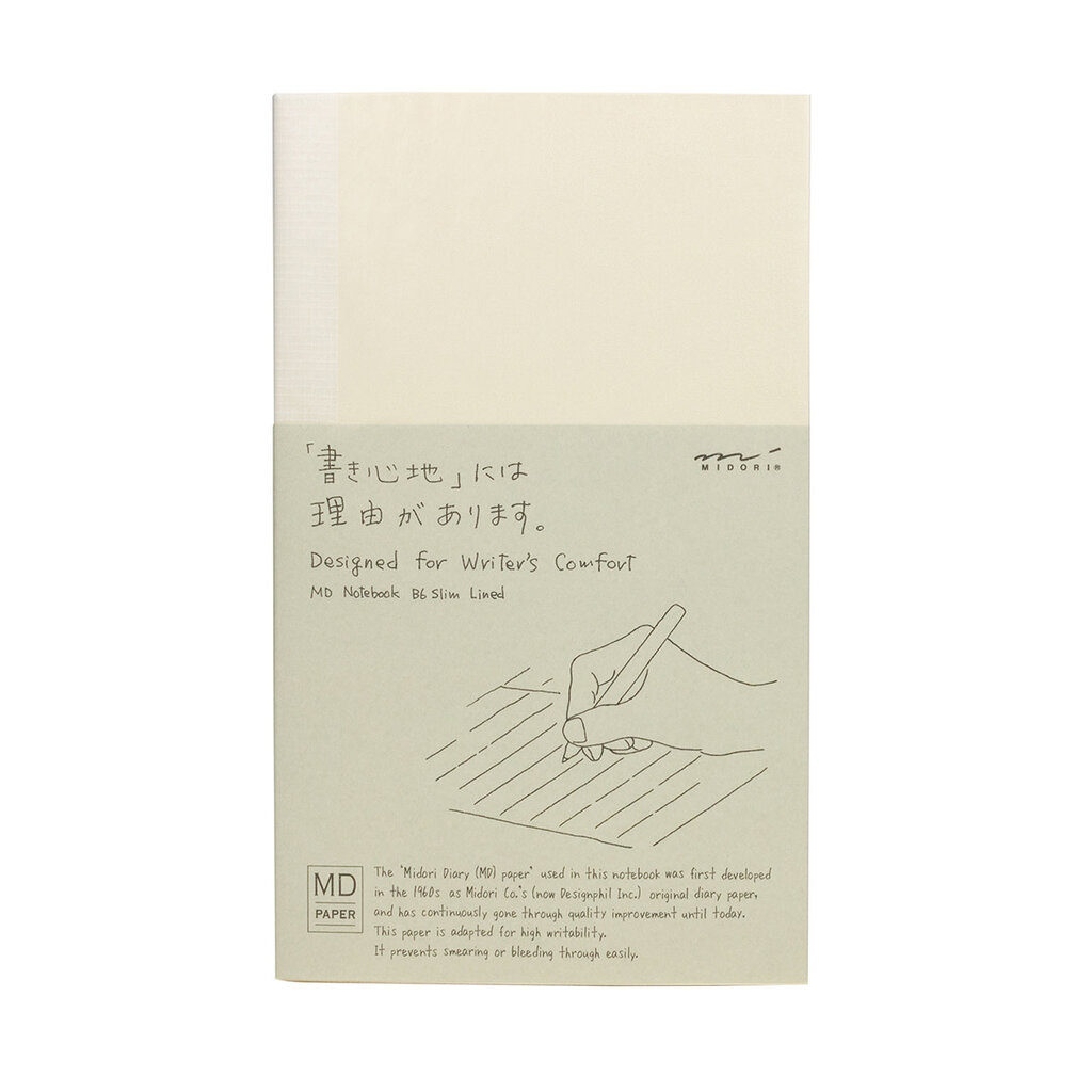 Midori Midori MD Notebook B6 Slim Lined