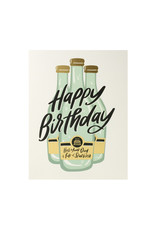 Dahlia Press Sparkles Birthday Letterpress Card