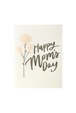 Dahlia Press Mom Flower Letterpress Card