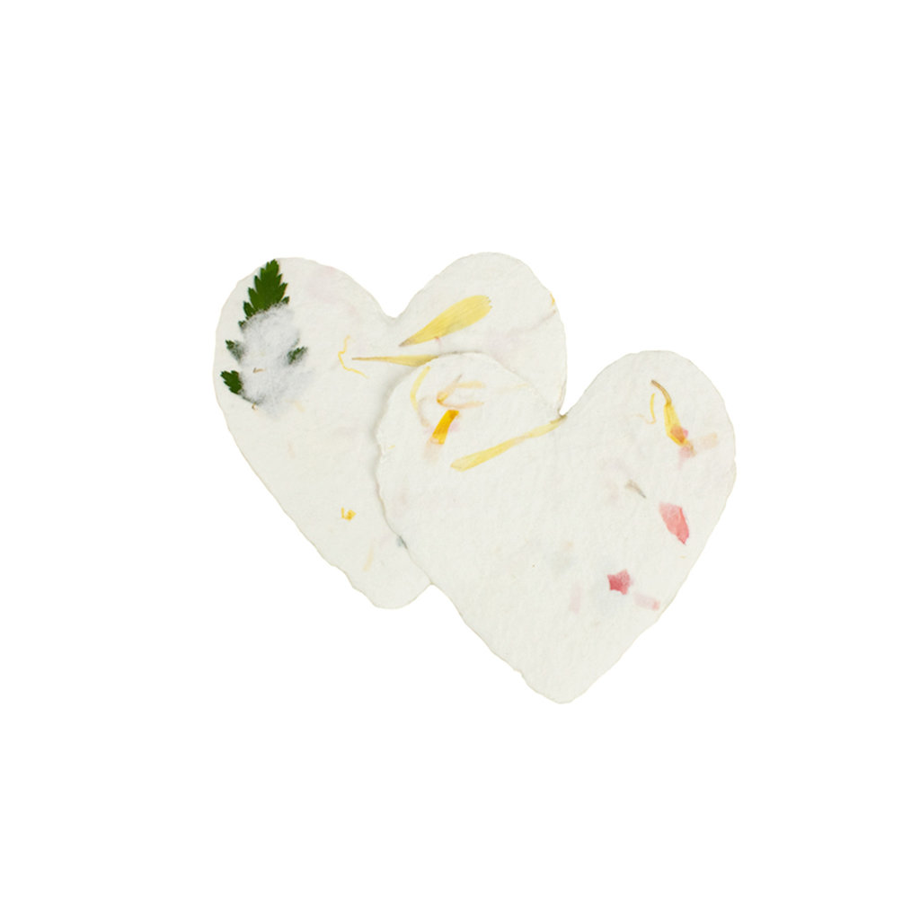 Oblation Papers & Press Petite Floral Handmade Paper Heart