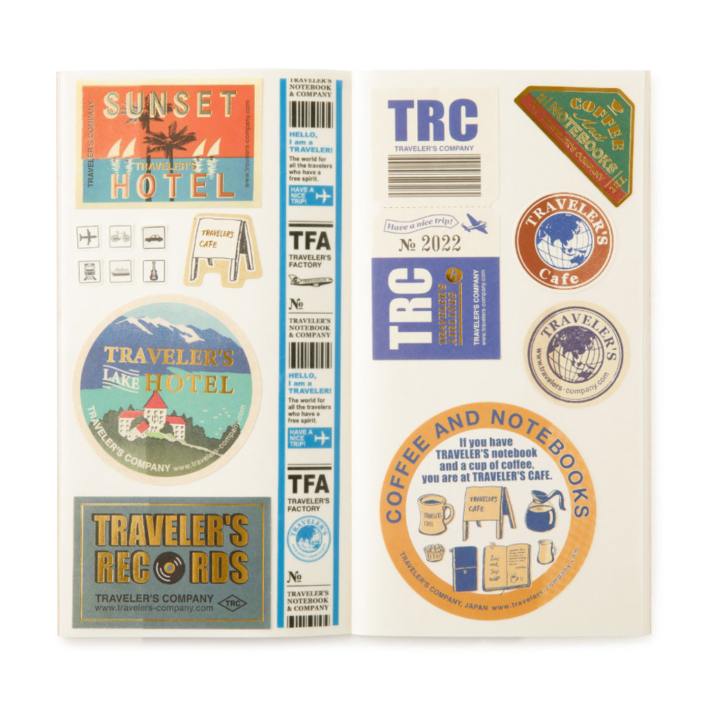 Traveler's Company [preorder] Refill Sticker Release Paper 031