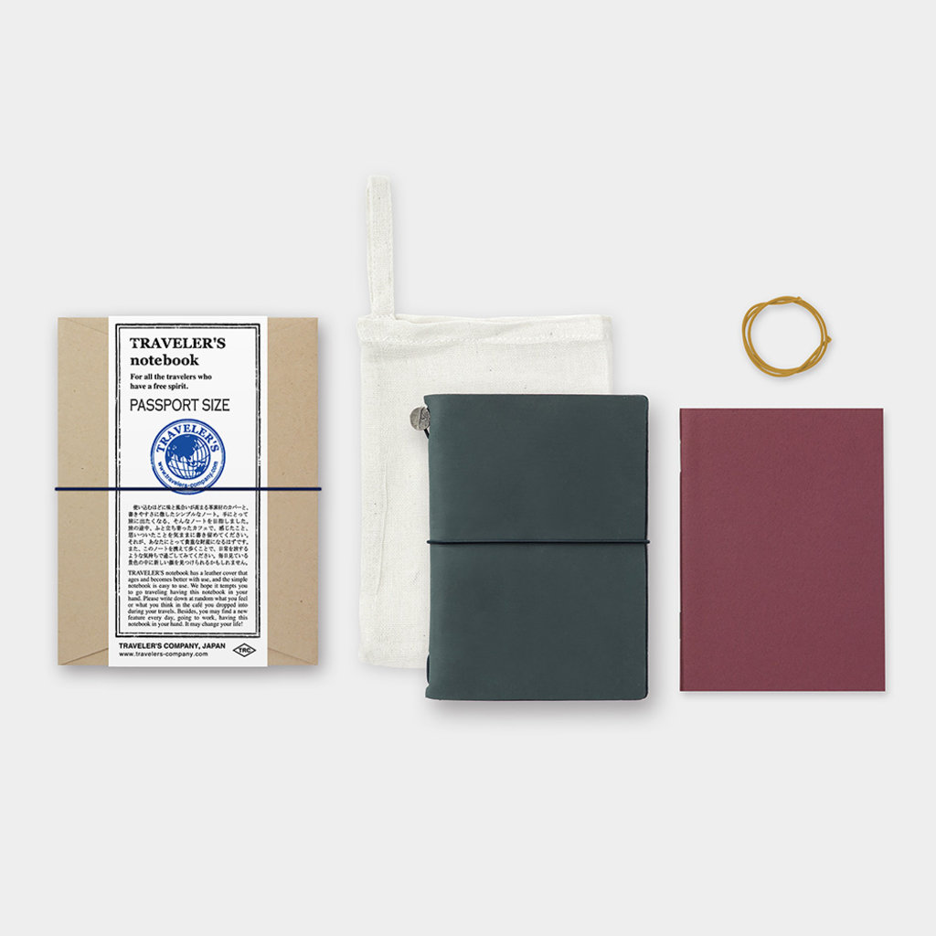 Traveler's Company traveler's company - traveler's notebook - blue passport
