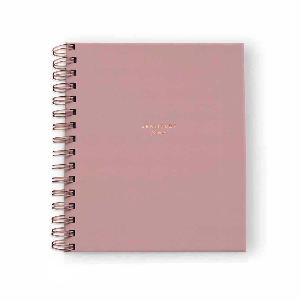 Simple Minimalist Color Dusty Rose Pink Notebook Journal 150 pages