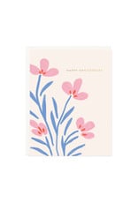 Ramona & Ruth Floral Anniversary Card