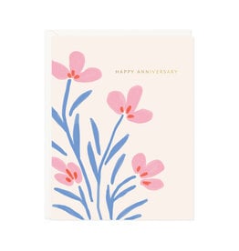 Ramona & Ruth Floral Anniversary Card