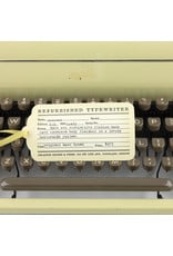 Everest Yellow Typewriter