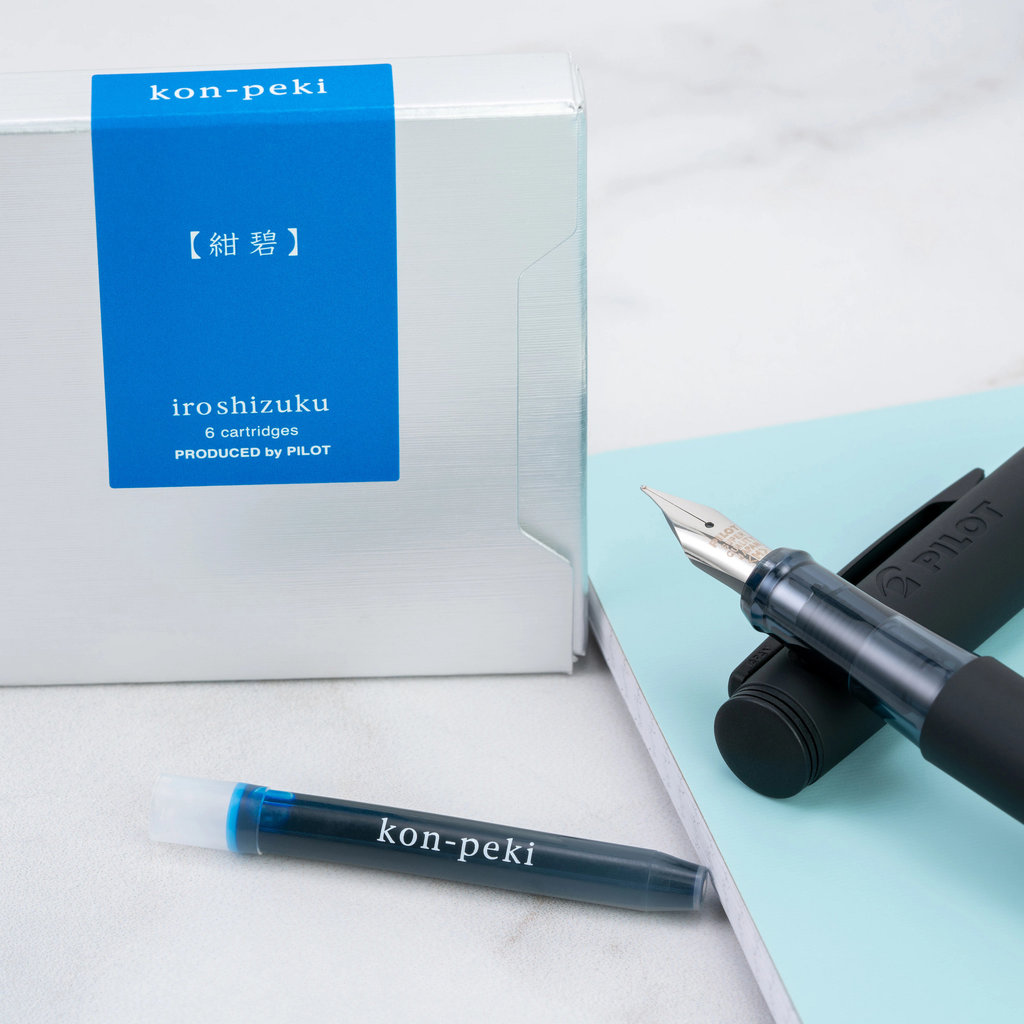 Pilot Iroshizuku - Kon-Peki Blue Ink (Shades of Blue) – KOHEZI