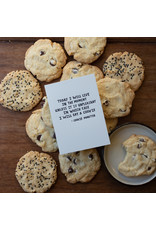 Hat + Wig + Glove Cookie Monster Encouragement Letterpress Card