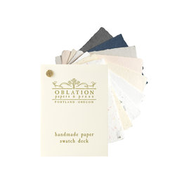Denim Handmade Paper Sheet - oblation papers & press