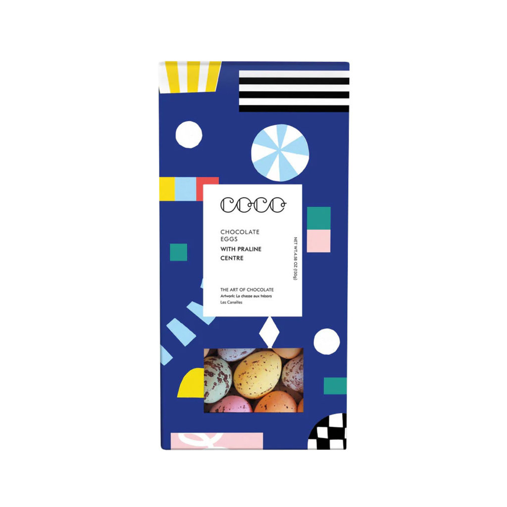 Coco Chocolatier Chocolate Egg with Praline Centre
