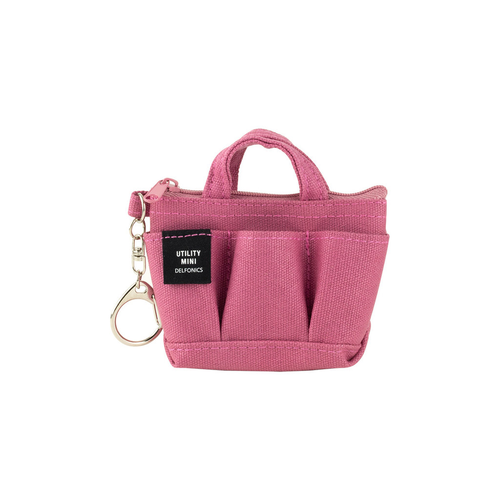 Delfonics Delfonics Key Chain Mini Tote - Pink