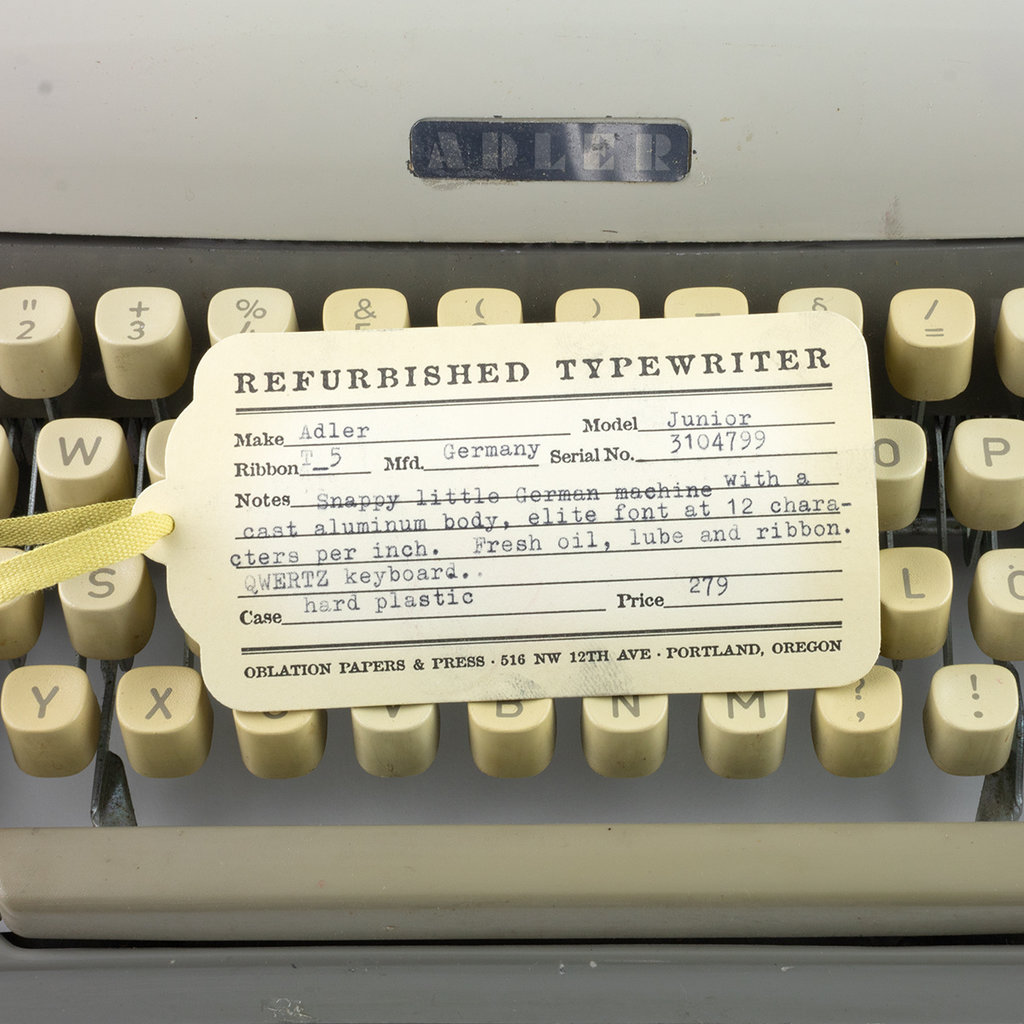 Adler Adler Junior Typewriter