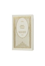 Oblation Papers & Press Wedding Wishes English Literature Letterpress Card