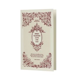 Oblation Papers & Press William Shakespeare Sweet Valentine
