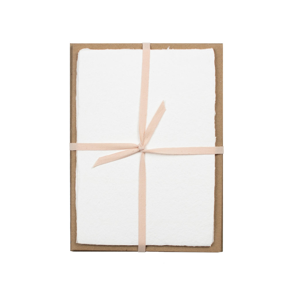Oblation Papers & Press Handmade Paper Pack White