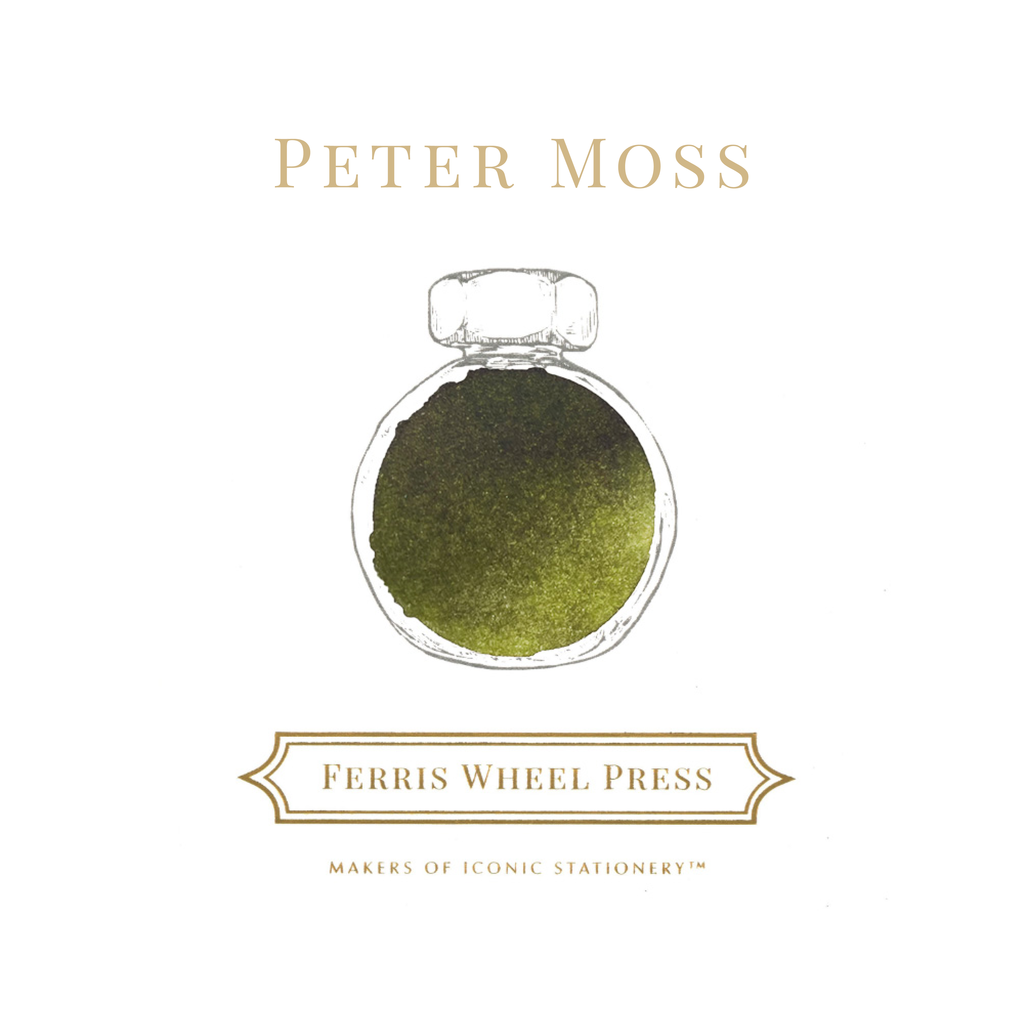 Ferris Wheel Press Peter Moss Bottled Ink 38ml