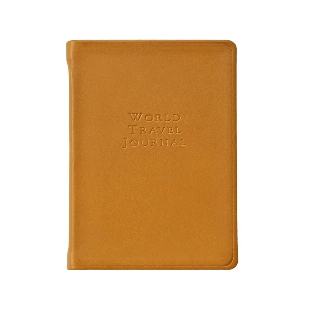 Graphic Image World Travel Journal - British Tan