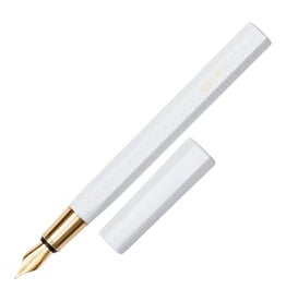 Ystudio ystudio Resin White Fountain Pen