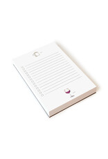 E. Frances Paper Start to Finish Coffee and Wine Notepad