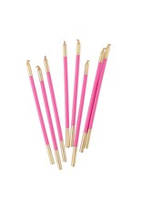 Caspari Birthday Candle Slims - Fuchsia