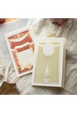 Oblation Papers & Press Merry Christmas English Literature Letterpress Card