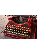 Smith-Corona Red Corona Typewriter