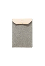 graf lantz Classic Merino Wool 13" Laptop Sleeve - Granite