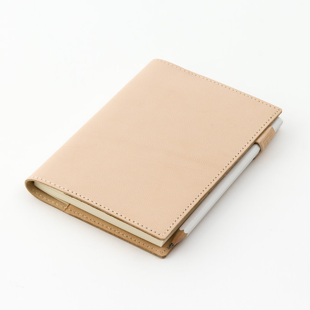 Midori MD Goat Leather Notebook Cover - A6