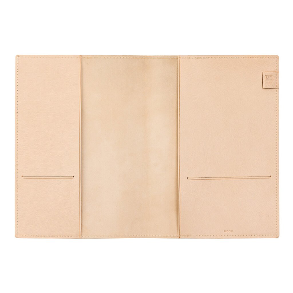 Midori MD A5 Notebook Cover in Chèvre Goat Leather 100% -  Denmark