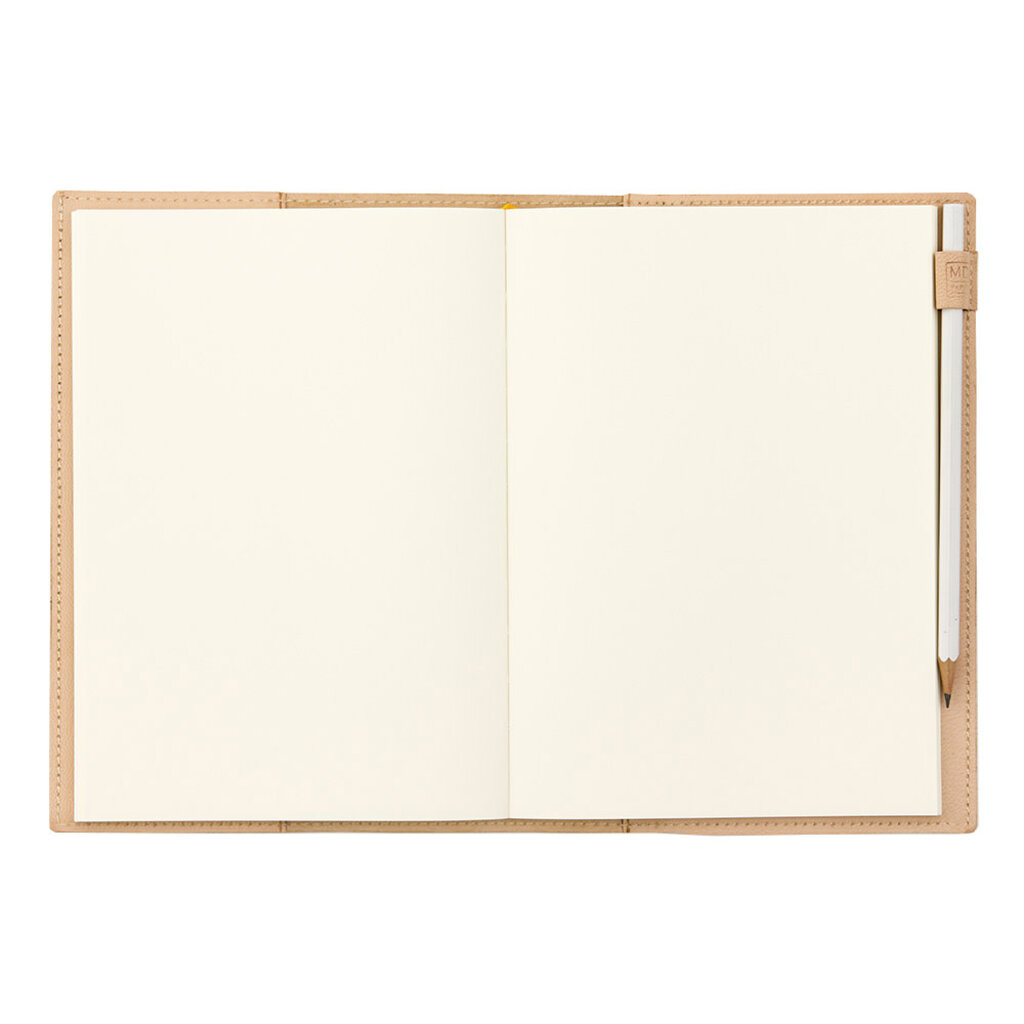 Midori MD Goat Leather Notebook Cover - A5