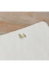 Oblation Papers & Press Trees Handmade Paper Deckled Letterpress Note