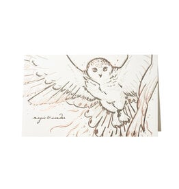 Oblation Papers & Press Magic & Wonder Holiday Menagerie Greeting Letterpress Card