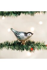 Old World Christmas Nuthatch Bird Clip Ornament