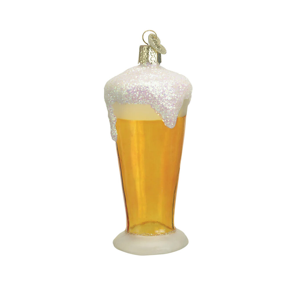 Old World Christmas Glass of Beer Ornament