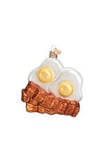 Old World Christmas Bacon and Eggs Ornament