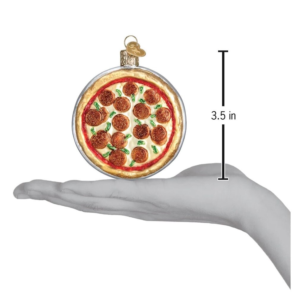 Old World Christmas Pizza Pie Ornament