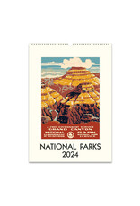 cavallini 2024 National Parks Wall Calendar
