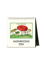 cavallini 2024 Mushroom Desk Calendar