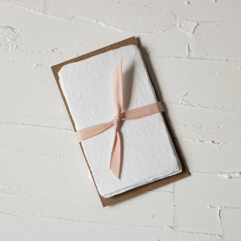 Oblation Papers & Press Handmade Paper Pack White