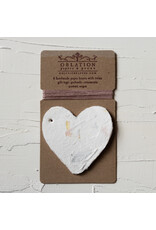 Oblation Papers & Press Floral Petite Handmade Paper Heart Tags